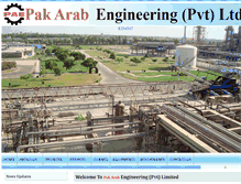 Tablet Screenshot of paec.com.pk