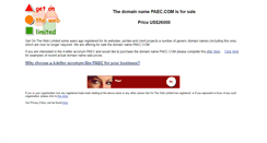 Desktop Screenshot of paec.com