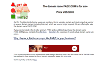 Tablet Screenshot of paec.com